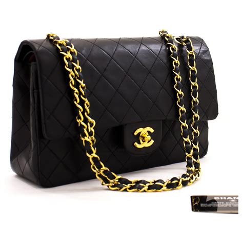 chanel bags white black|Black Chanel bag price.